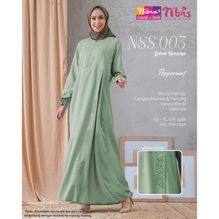 Phụ Kiện Thời Trang Hiện Đại Phong Cách Hồi Giáo Nibras Nss 003