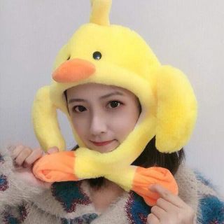 Mũ gấu bóp hơi tai (vịt)