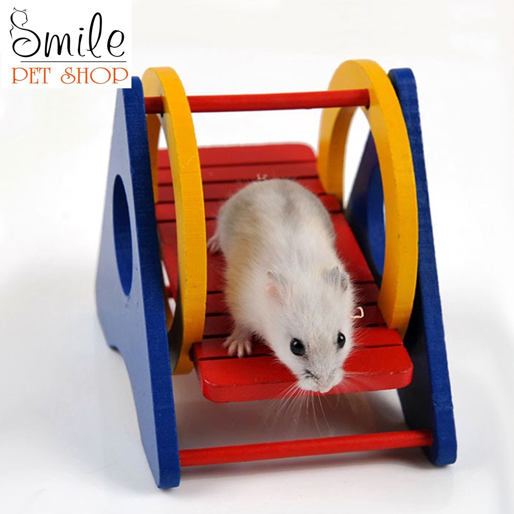 [GIÁ SỈ] Phụ kiện Hamster - Đồ chơi xích đu80 bập bênh dễ thương cho hamster - Smile pet shop