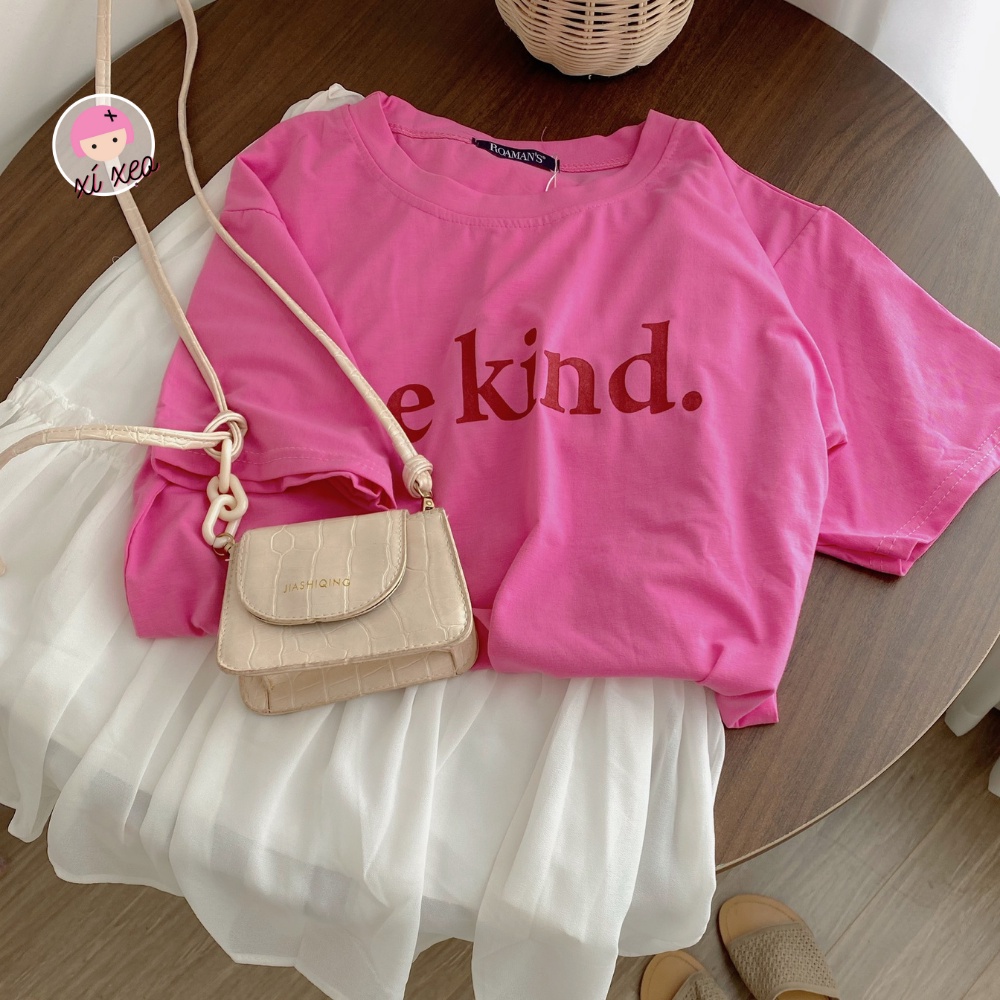 set váy áo phông nữ, set áo thun chân váy voan phong cách ulzzang - V13