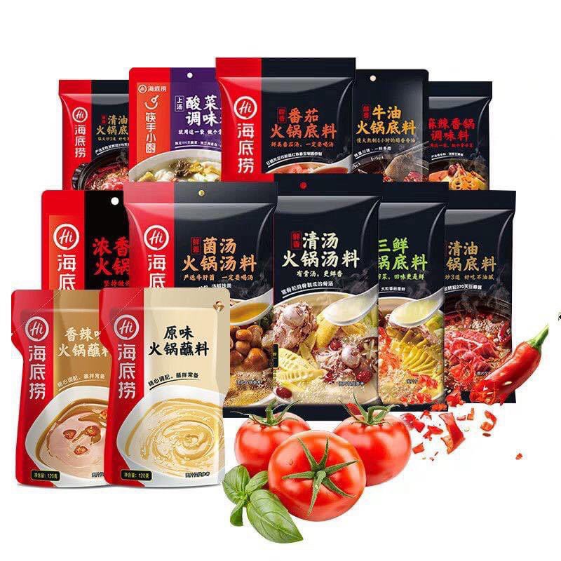 Cốt lẩu haidilao hải đế lao đủ vị