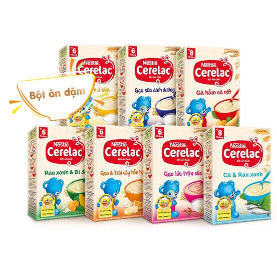 Bột ăn dặm Nestle CERELAC ( MẪU MỚI ) 200g :