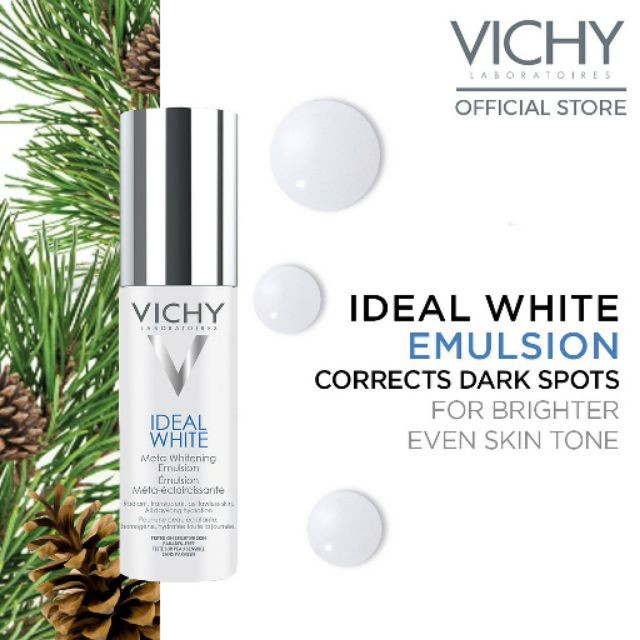 Kem dưỡng trắng da giảm thâm nám dạng nhũ tương Vichy Ideal White Meta Whitening Emulsion 50ml