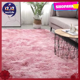 [Free ship-Giảm mạnh]Thảm lông loang nhập khẩu 1m6,được chọn màu-màu hồng phấn
