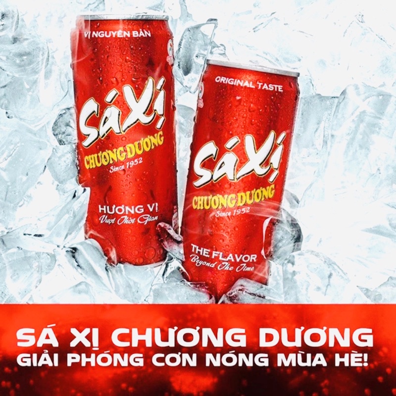 Sá xị Chương Dương, nước uống giải khát ít ga