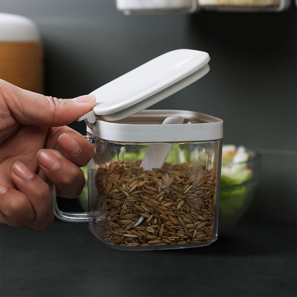 Set 3 Hũ Gia Vị Gắn Tường K8 - Hiện Đại - Sạch Sẽ - Phòng Bếp Thông Minh