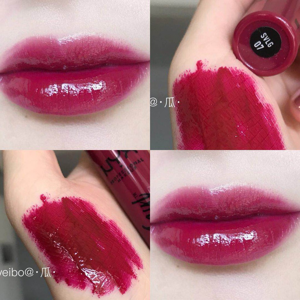 Son bóng NYX Strictly Vinyl Lip Gloss nhiều màu SVLG06 SVLG07 SVLG01