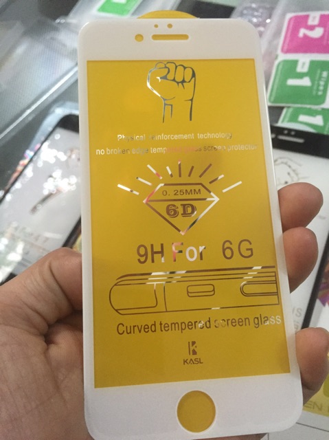 Cường Lực FULL MÀN HÌNH 5D 9D 10D 15D Dành Cho IP 6/ 6S/ 7 / 8/ Plus