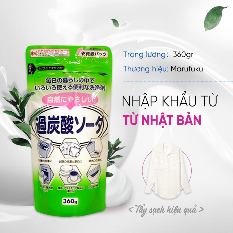 Chất tẩy rửa đa năng Baking soda 360g (Hàng nhập khẩu Nhật Bản)