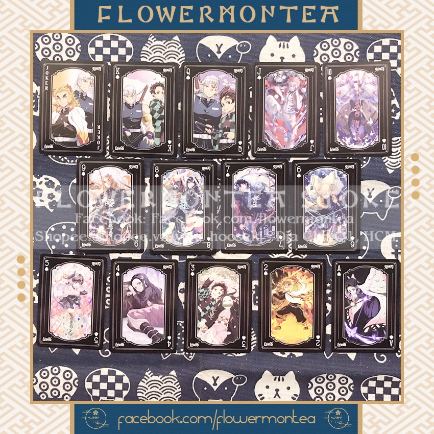 Bộ Bài Tây 54 Lá - Kimetsu No Yaiba | Thanh Gươm Diệt Quỷ