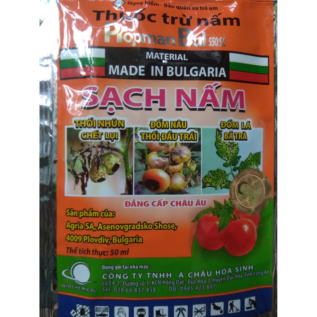 Sản phẩm trừ nấm Propman Bul 550SC - gói 50 ml