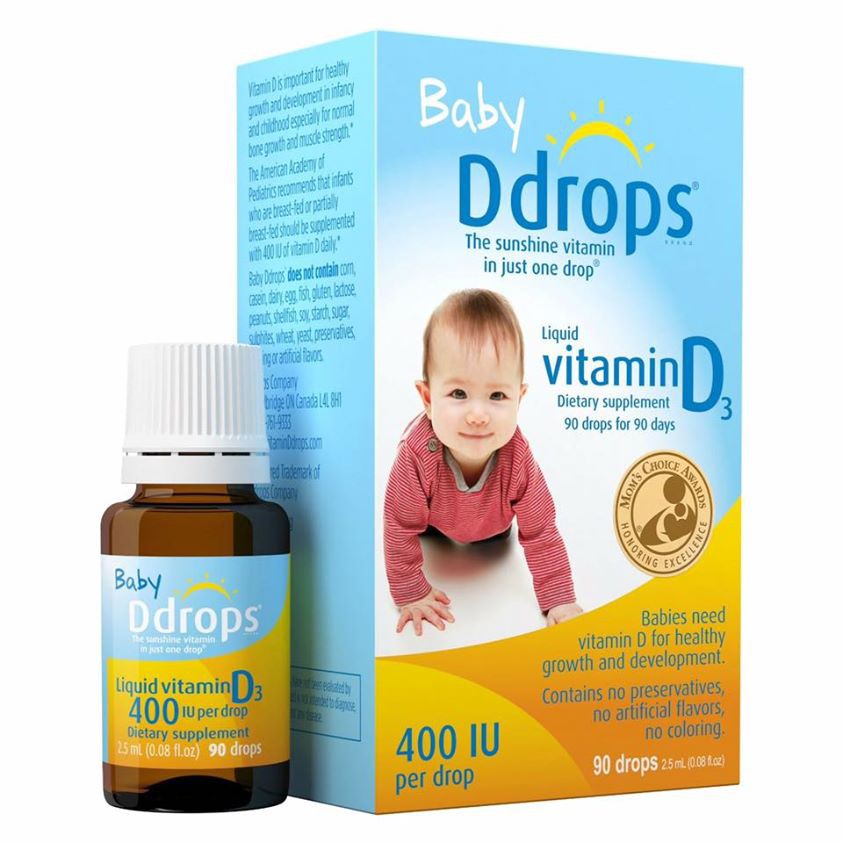 Vitamin D3 BaBy Drop của Mỹ