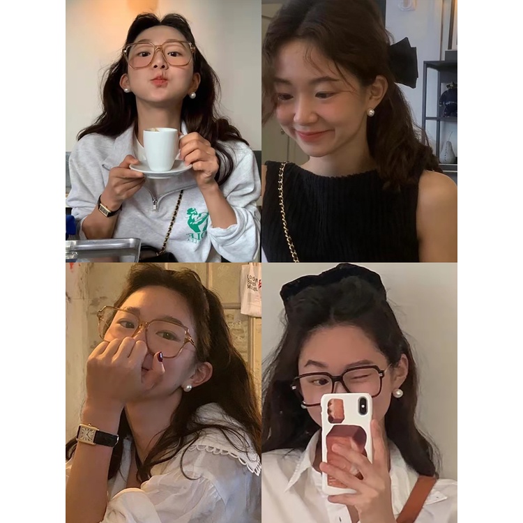 Đôi Bông Tai Ngọc Trai Giả Thời Trang Cho Nữ 8/10/12/14mm