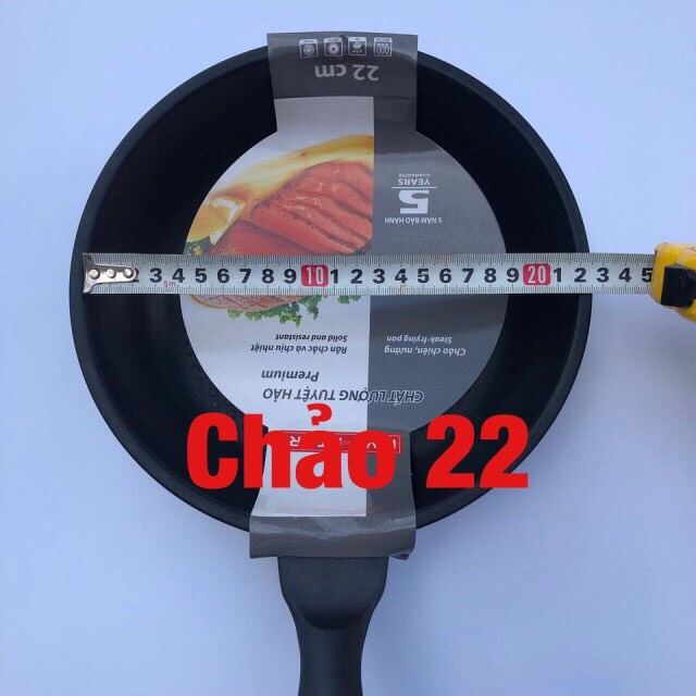 CHẢO ĐUN TỪ CHỐNG DÍNH 3 ĐÁY FIVESTAR CAO CẤP ĐỦ SIZE TỪ 16-30 CM