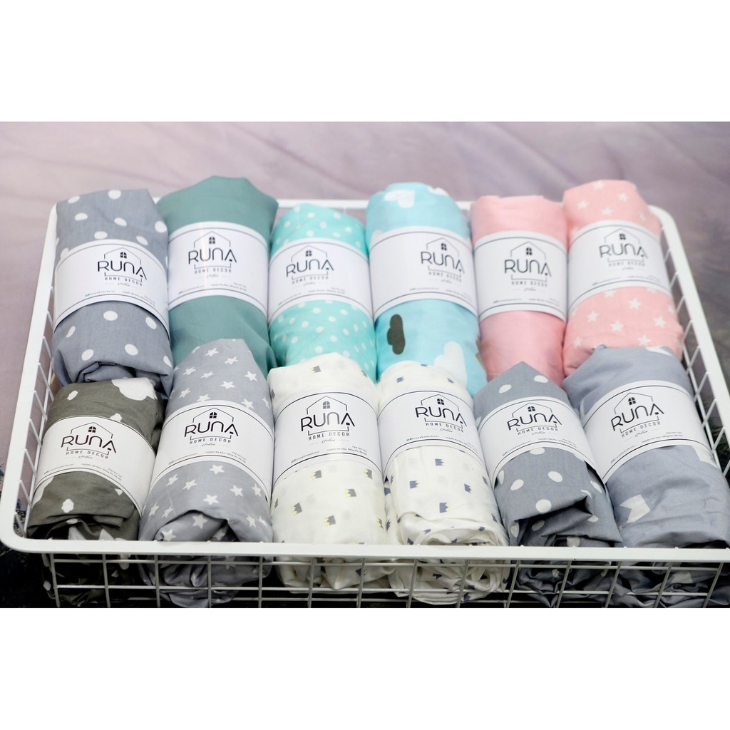 GA CHUN BỌC CŨI CHO BÉ - CHẤT VẢI COTTON HÀN 100% THOÁNG MÁT - ĐA DẠNG KÍCH THƯỚC.