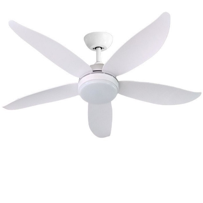 Quạt trần đèn  SuperVilighting, MS: S117, Động cợ DC 50W inveter tiết kiệm điện, Động cơ đồng 100%, Bảo hành 48 tháng