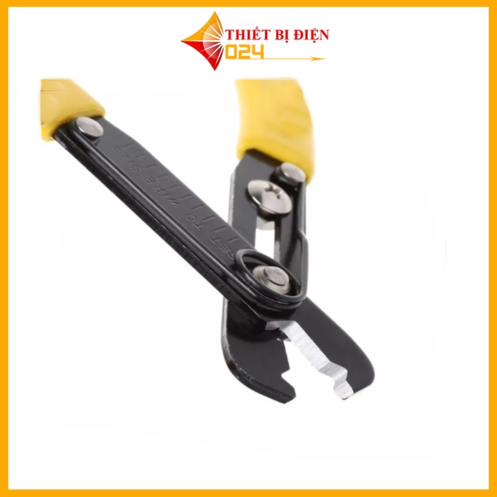 Kìm Cắt Tuốt Cáp, Dây Điện Mini Wynn's WS2502