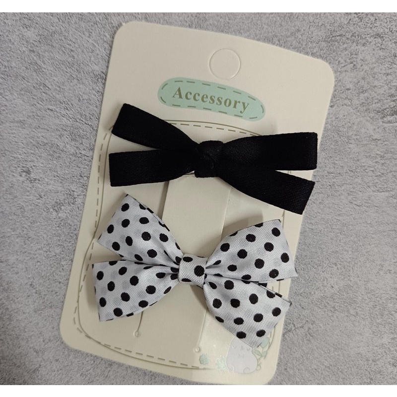 Set 2 Kẹp Tóc Nơ Style Hàn Quốc Cao Cấp Xinh Xắn Cho Bé Gái - Phụ Kiện Tóc Cho Bé Dễ Thương (K021)