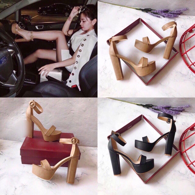 Sandal cao gót Bigtree