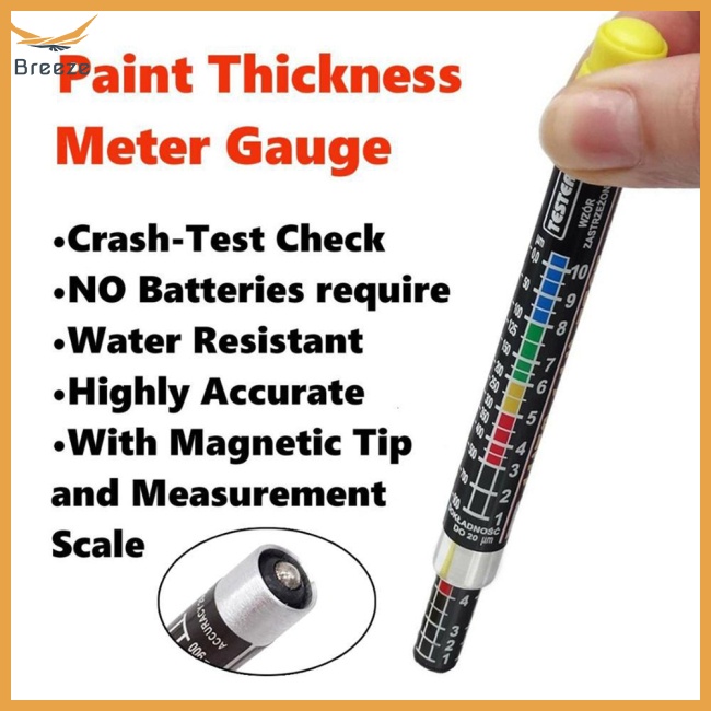 Bút Thử Điện C0018 Bề Mặt Sơn Xe Hơi Dày Dặn Với Micro-magnetic Chống Va Chạm