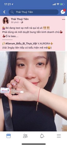 Combo 3 serum biểu bì V.Aurora