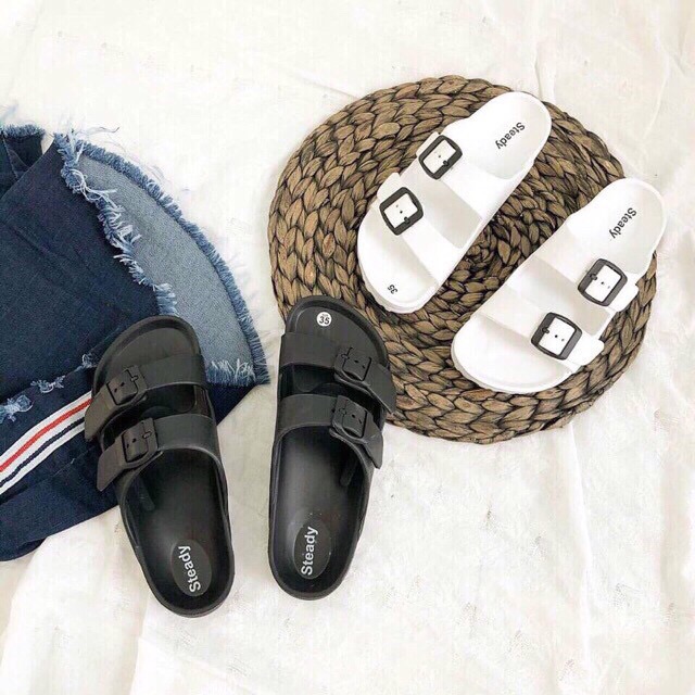 Dép quai ngang nam nữ siêu nhẹ quai ngang ( from to 1 size)