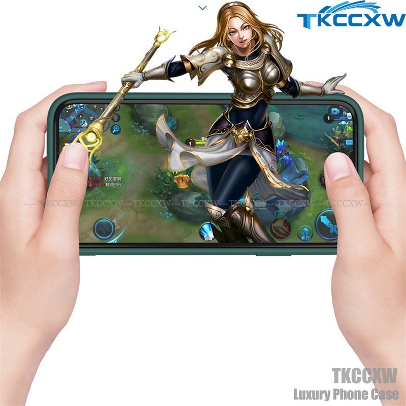 Ốp điện thoại silicon dẻo hình vuông cho Xiaomi Redmi K40 Gaming Redmi Note 10s 10
