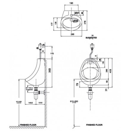 BỒN TIỂU NAM ECO VF-0414