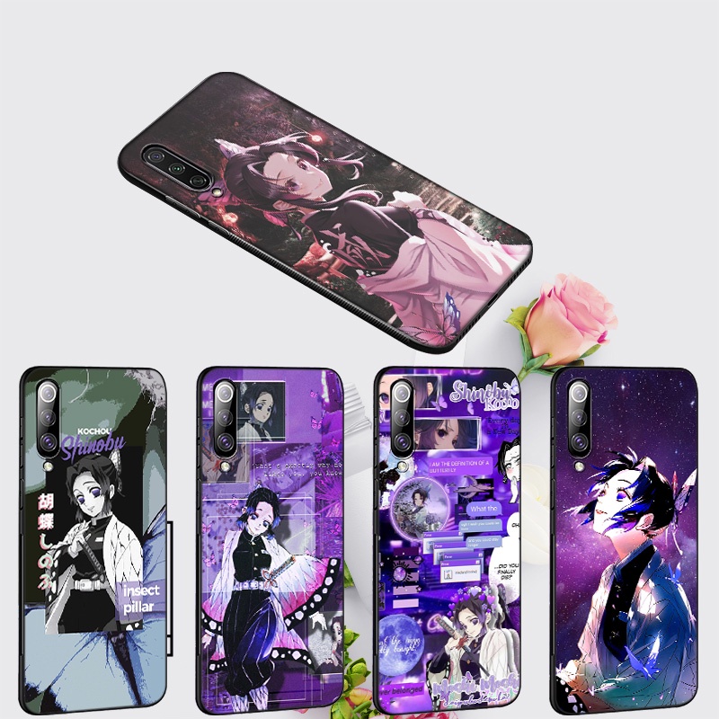 Ốp Điện Thoại Silicon Mềm Hình Demon Slayer Shinobu Kocho Cho Realme C2 C3 C11 C12 C15 C17 C20 C21 5 5i 5s 8 8 Pro NK103