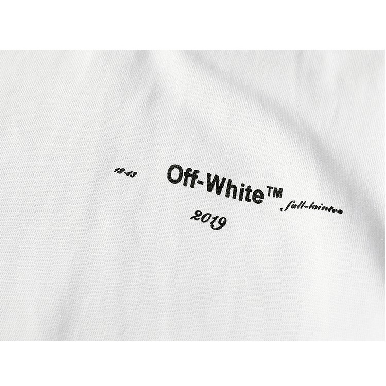 [Mã FAMAYMA giảm 10K đơn 50K] Áo Thun off White vải cotton mát mẻ màu TRẮNG đường chéo hồng AT8626B