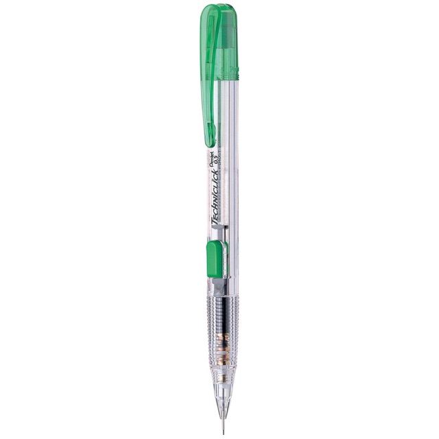 Bút chì kim thân trong Pentel Techniclick bấm cạnh nét 0.5mm PD105T chính hãng