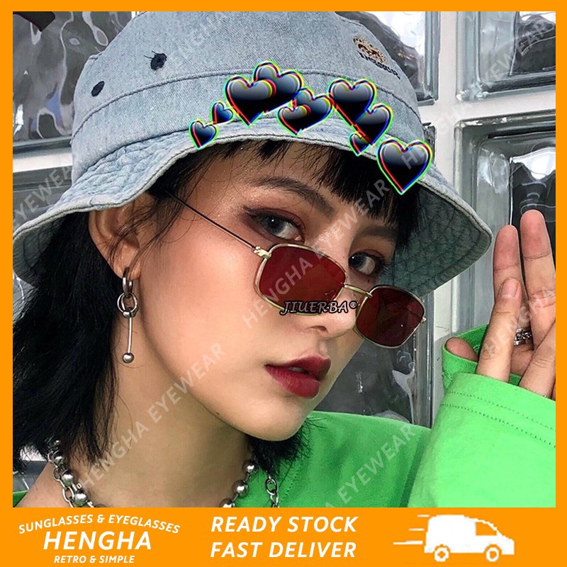 Kính mát hình chữ nhật thiết kế phong cách cổ điển độc đáo