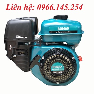 Máy nổ – động cơ xăng 6.5hp roman rm-200r tua chậm