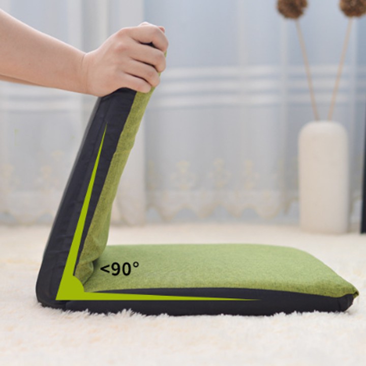 Ghế tựa lưng ngồi bệt Nhật  Bản cao cấp - Sofa Tatami có 5 chế độ gấp ngồi  làm việc