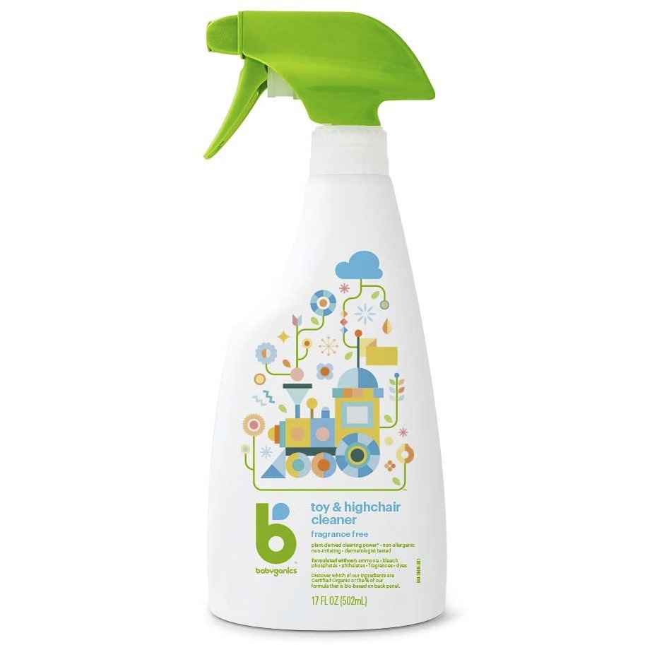Xịt khuẩn , Tẩy Rửa Đồ Chơi, Ghế Ăn Babyganics