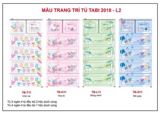 TỦ NHỰA DUY TÂN_TABI,MINA [HÀNG RÁP SẴN] 5 TẦNG 6 HỘC