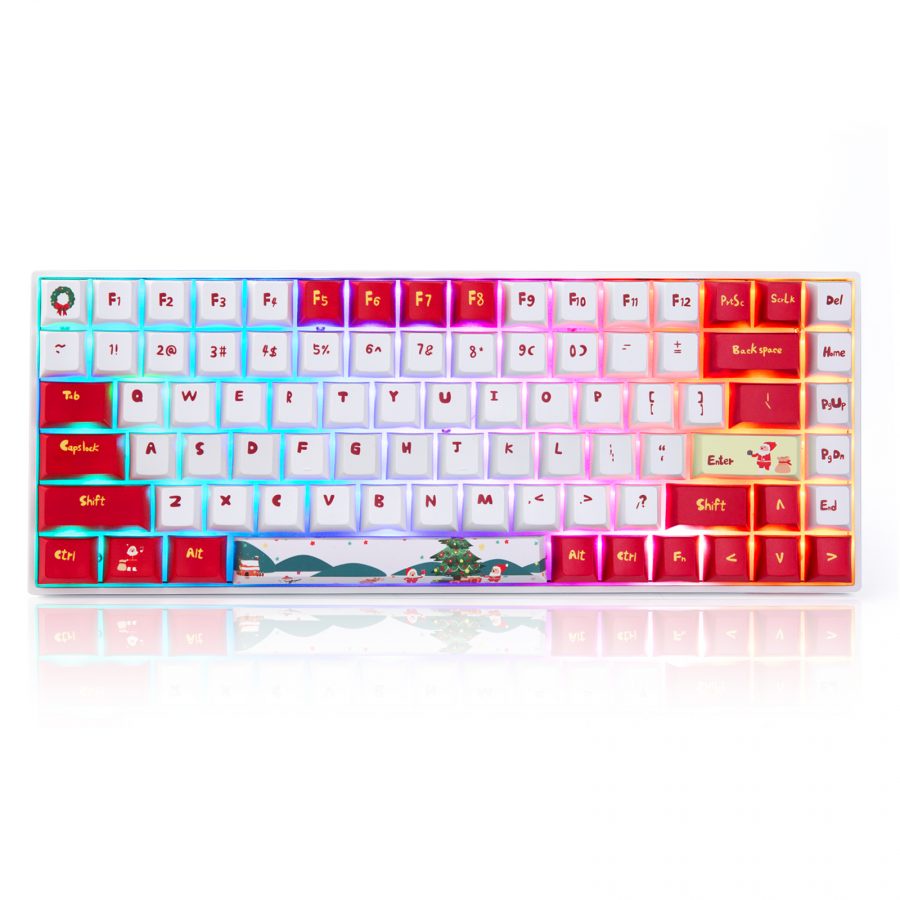 Bộ keycap Newmen PBT Dye-Sub Christmas (123 nút ) - Dùng cho Layout 61, 68, 84 nút