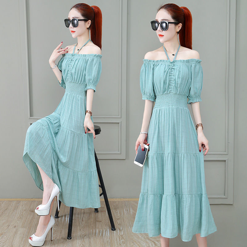 Đầm Dài Tay Phong Cách Hàn Quốc 2021 Dành Cho Nữ | BigBuy360 - bigbuy360.vn