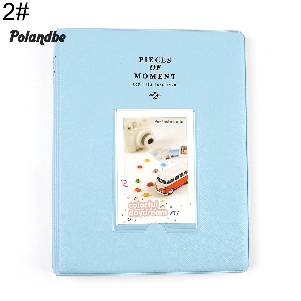 Album ảnh 128 túi đựng 3inch giúp lưu trữ kỷ niệm dành cho ảnh chụp từ máy Fujifilm Instax