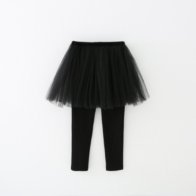 Quần legging kèm chân váy Tutu