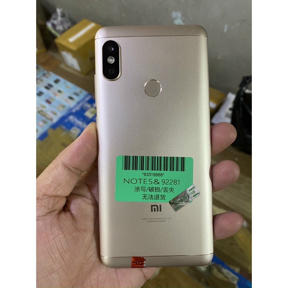 Điện Thoại Xiaomi Redmi Note 5 Ram 3Gb Rom 32Gb có CH play có tiếng Việt Bảo hành 6 tháng