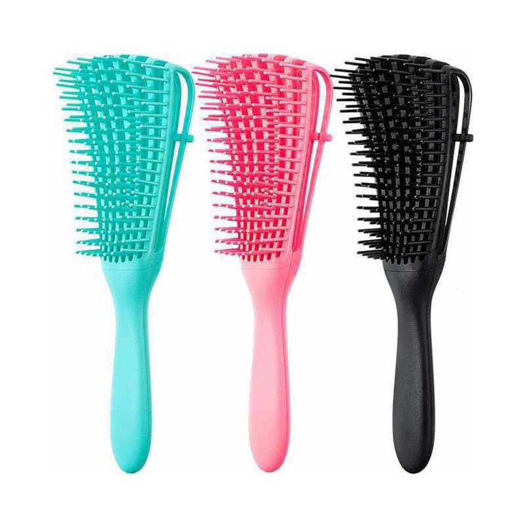 twivnignt Massage Hair Brush Detangling Wet Hair Comb For Curly Wet Dry Oil Thick Hair