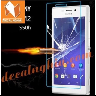 Combo 3 kính cường lực cho sony M2