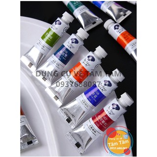 [ TÂM TÂM ]-Màu Nước Paul Rubens Studen Tuýp 5ml (phần 2)-