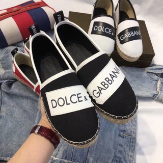 Giày lười đế cói