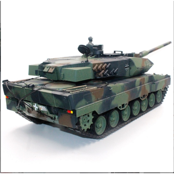 Xe tăng Henglong 1:16 Xe tăng điều khiển hạng nặng Leopard 2A6 của Đức 7.0