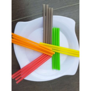 Ong hut Ống hút bột gạo (100 ống)