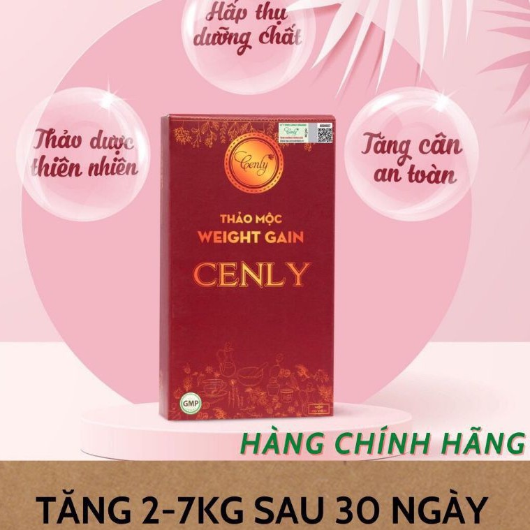 Thảo mộc tăng cân Cenly [TĂNG 2-7KG Sau 30 ngày] Tặng quà