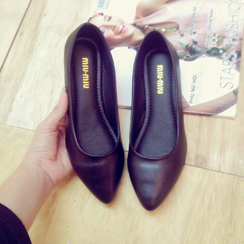 (ĐI MƯA. PREESHIP) Giày búp bê trơn dẻo không thấm nước. Ảnh thật