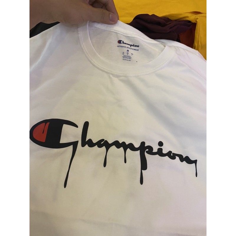 [CHAMPION CHÍNH HÃNG] Áo Thun Champion Tagless Drip Logo chính hãng unisex